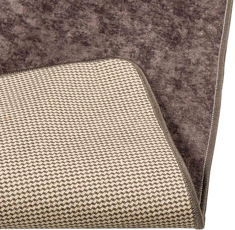 vidaXL Χαλί Runner MARSA Γκρι 100 x 350 εκ. Πολυέστερ και PVC