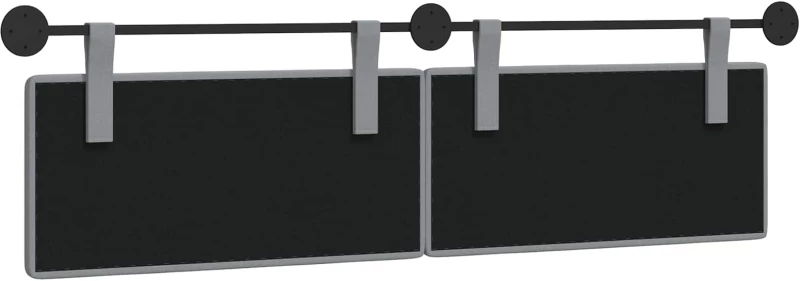 vidaXL Κεφαλάρι κρεβατιού κρεμαστό Ύφασμα