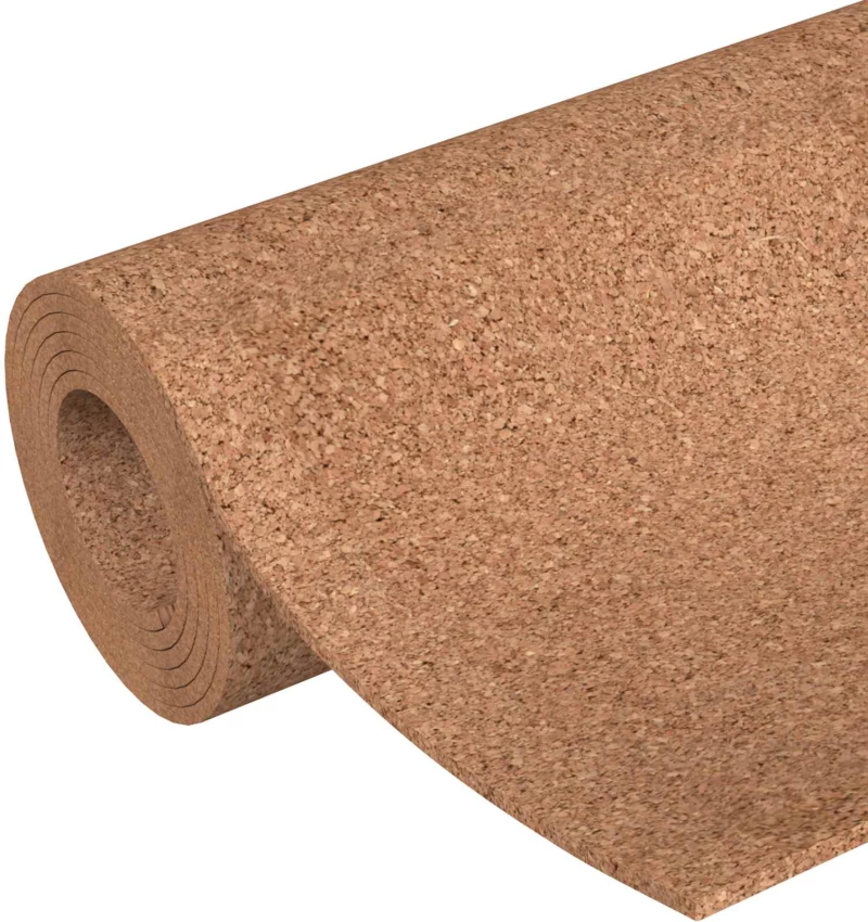 vidaXL Ρολό Φελλού Καφέ 100 x 200 x 0,8 cm Φελλός