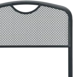 vidaXL Καρέκλες Κήπου 2 pcs Ανθρακί 52,5 x 46 x 82 εκ Σίδερο