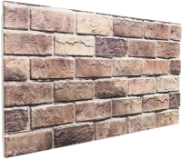 vidaXL Πάνελ τοίχου 10 pcs Καφέ και Γκρίζο 100 x 50 cm Αφρός EPS