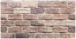 vidaXL Πάνελ τοίχου 10 pcs Καφέ και Γκρίζο 100 x 50 cm Αφρός EPS