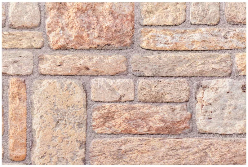 vidaXL Πάνελ τοίχου 10 pcs Ανοιχτό καφέ και Λευκό 100 x 50 cm