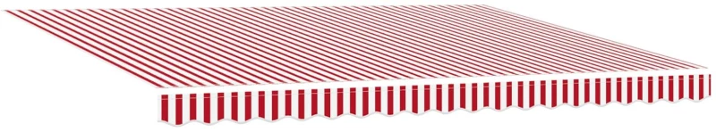 vidaXL Χειροκίνητη αναδιπλούμενη τέντα με LED 4,5 x 3 μ