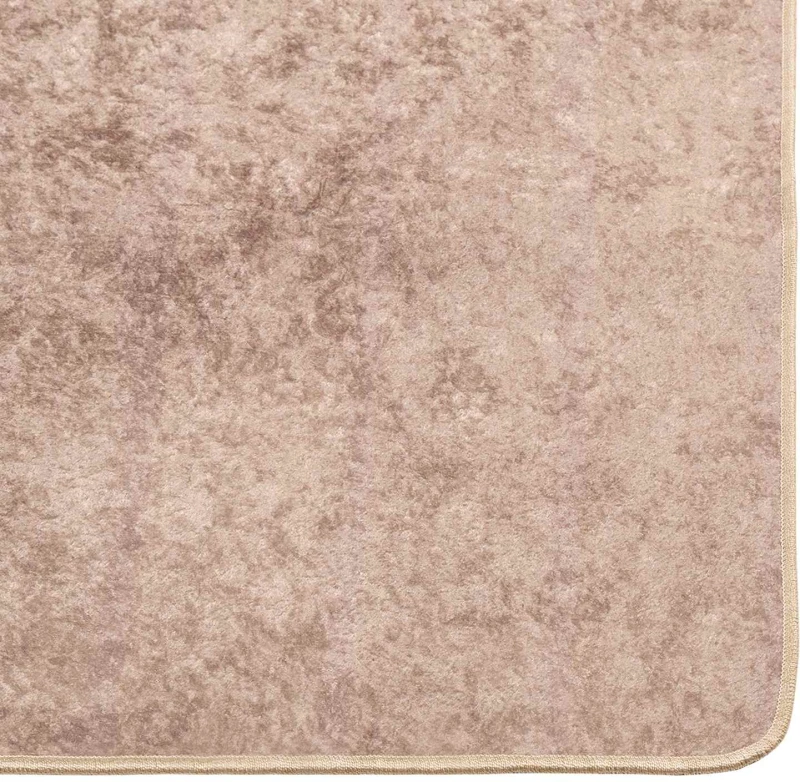 vidaXL Χαλί Runner MARSA Άμμος 100 x 150 cm Πολυέστερ και PVC