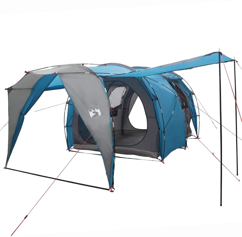 vidaXL Σκηνή τούνελ Μπλε 562 x 265 x 216 εκ