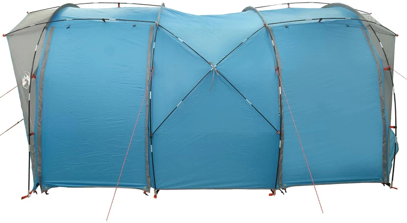 vidaXL Σκηνή τούνελ Μπλε 562 x 265 x 216 εκ