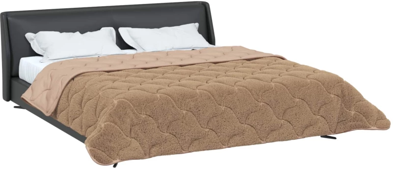 vidaXL Καλοκαιρινό Παπλωματοθήκη Ουαντινγκ Taupe 200 x 200 cm