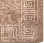 vidaXL Χαλί Runner MARSA Λευκός 50 x 400 εκ. Πολυέστερ και PVC