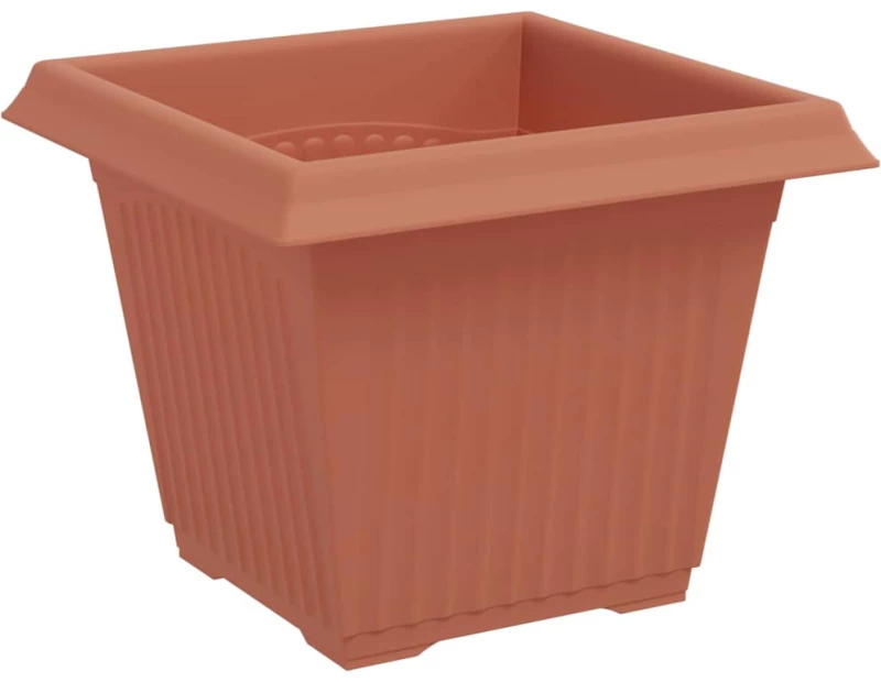vidaXL Γλάστρες φυτών 24 pcs Κεραμιδί 20 x 20 x 16 εκ Πλαστικό