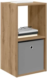 vidaXL Κομοδίνο 2 pcs Artisan Oak 35 x 32 x 68,5 εκ Επεξεργασμένο ξύλο