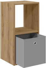 vidaXL Κομοδίνο 2 pcs Artisan Oak 35 x 32 x 68,5 εκ Επεξεργασμένο ξύλο