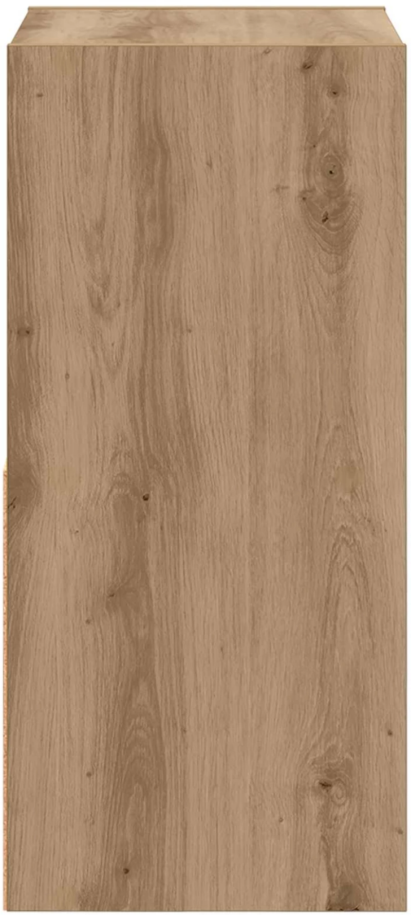 vidaXL Κομοδίνο 2 pcs Artisan Oak 35 x 32 x 68,5 εκ Επεξεργασμένο ξύλο