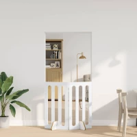 vidaXL Αναδιπλούμενη περίφραξη κατοικίδιων 2 pcs 100,5 x 38 x 90 εκ