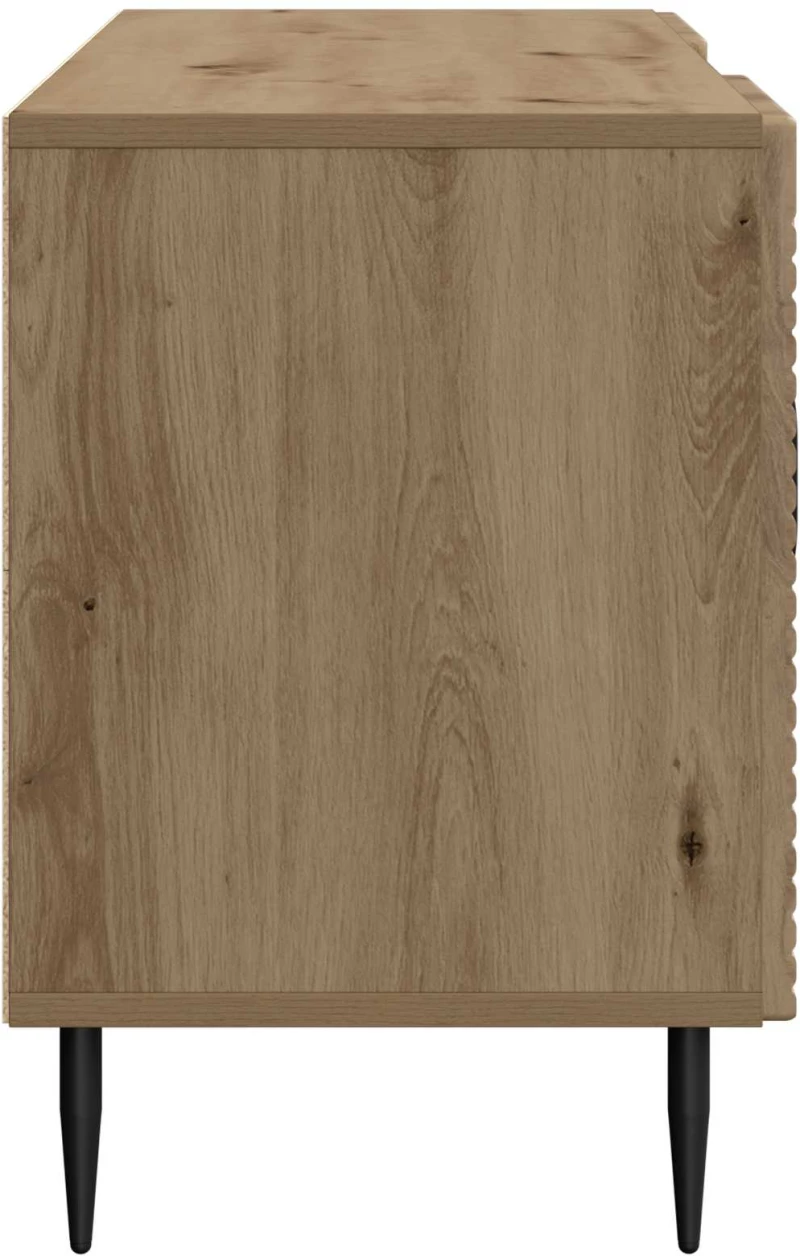vidaXL Ντουλάπι TV Artisan Δρυς 102 x 34,5 x 50 εκ. Επεξεργασμένο Ξύλο