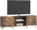 vidaXL Ντουλάπι TV Καπνισμένο Ξύλο Δρυός 150 x 31 x 50 εκ.