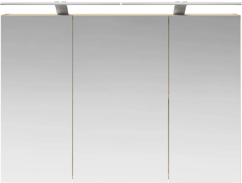 vidaXL Καθρέφτης Ντουλάπα Μπάνιου Δρύς Sonoma 100 x 14,5 x 70 εκ