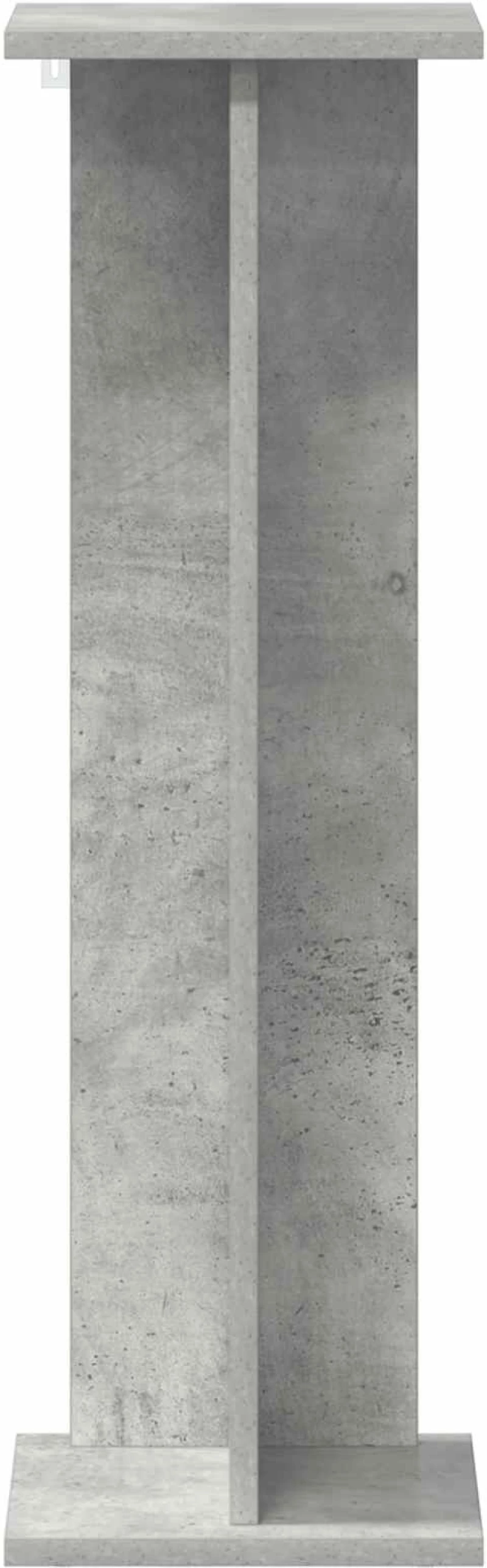 vidaXL Βάση φυτών Σκυρόχρωμο Γκρι 25 x 25,5 x 80,5 εκ.