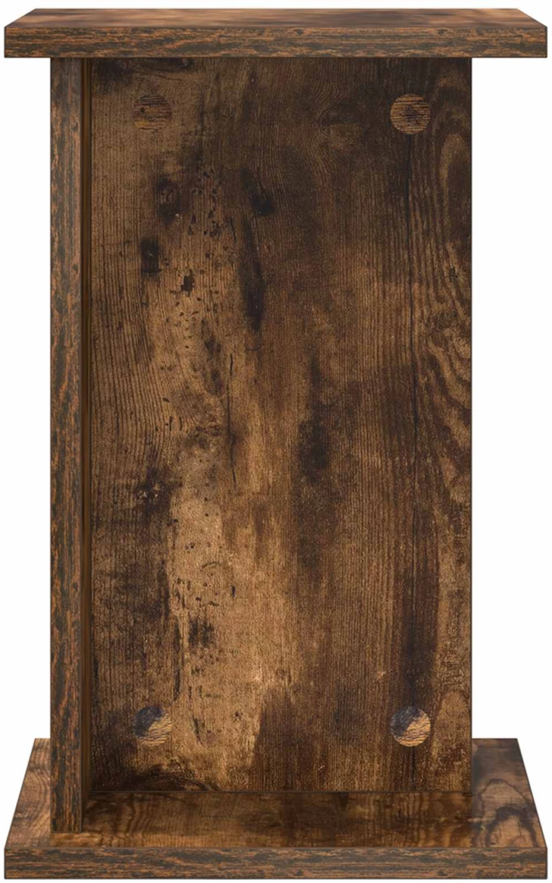 vidaXL Βάση φυτών 2 pcs Καπνιστή Δρυς 25 x 25,5 x 40,5 εκ.
