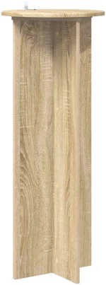 vidaXL Βάση φυτών 2 pcs Sonoma Δρυς Ø40 x 100 εκ. Επεξεργασμένο Ξύλο