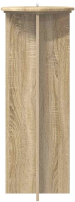 vidaXL Βάση φυτών 2 pcs Sonoma Δρυς Ø40 x 100 εκ. Επεξεργασμένο Ξύλο