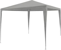 vidaXL Σκηνή Πάρτυ Ανοιχτό γκρι 300 x 300 x 255 εκ