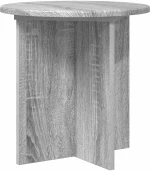 vidaXL Βάση φυτών 2 pcs Γκρι Sonoma 40 x 40 x 40 cm Επεξεργασμένο Ξύλο