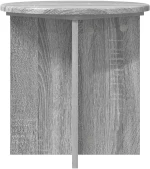 vidaXL Βάση φυτών 2 pcs Γκρι Sonoma 40 x 40 x 40 cm Επεξεργασμένο Ξύλο