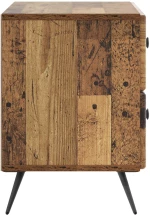 vidaXL Κομοδίνο Παλαιωμένο ξύλο 62 x 34,5 x 47,5 εκ Επεξεργασμένο Ξύλο