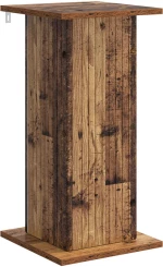 vidaXL Βάση φυτών 2 pcs Παλαιωμένο ξύλο 30,5 x 30 x 60,5 εκ