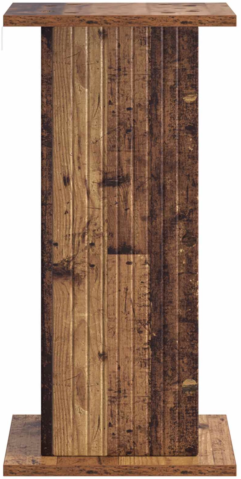 vidaXL Βάση φυτών 2 pcs Παλαιωμένο ξύλο 30,5 x 30 x 60,5 εκ