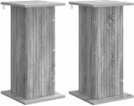 vidaXL Βάση φυτών 2 pcs Γκρι Sonoma 30,5 x 30 x 60,5 εκ