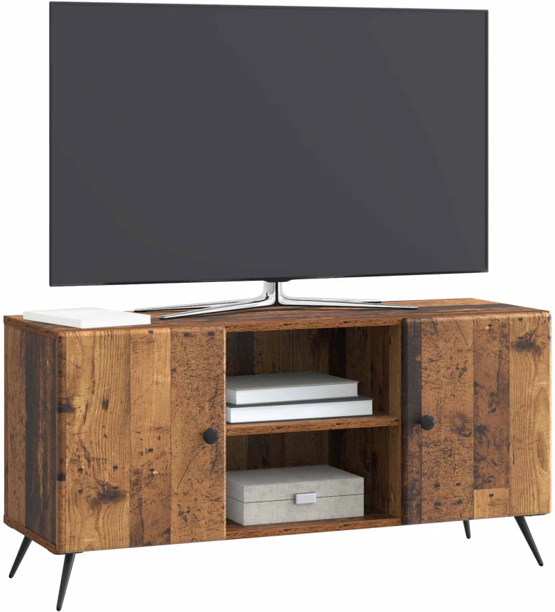 vidaXL Ντουλάπι TV Παλαιωμένο ξύλο 102 x 34,5 x 50 εκ.