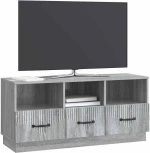 vidaXL Ντουλάπι TV Γκρι Sonoma 102 x 34,5 x 47 εκ Επεξεργασμένο Ξύλο