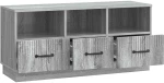 vidaXL Ντουλάπι TV Γκρι Sonoma 102 x 34,5 x 47 εκ Επεξεργασμένο Ξύλο