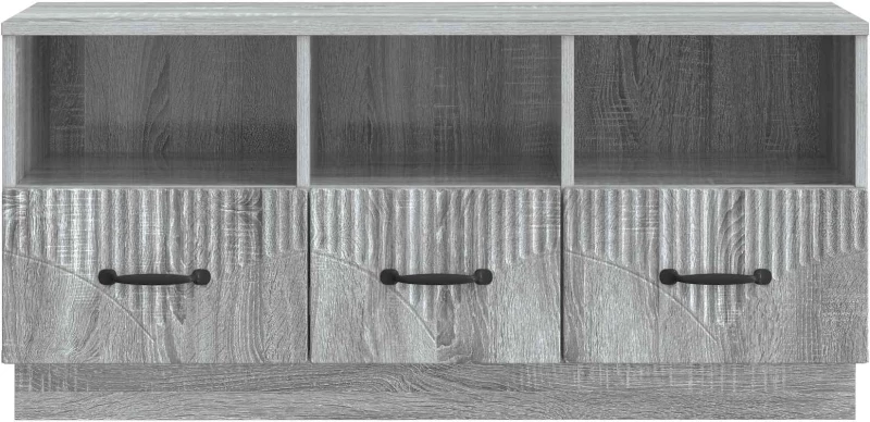 vidaXL Ντουλάπι TV Γκρι Sonoma 102 x 34,5 x 47 εκ Επεξεργασμένο Ξύλο