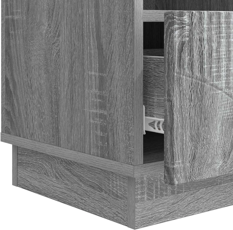 vidaXL Ντουλάπι TV Γκρι Sonoma 102 x 34,5 x 47 εκ Επεξεργασμένο Ξύλο