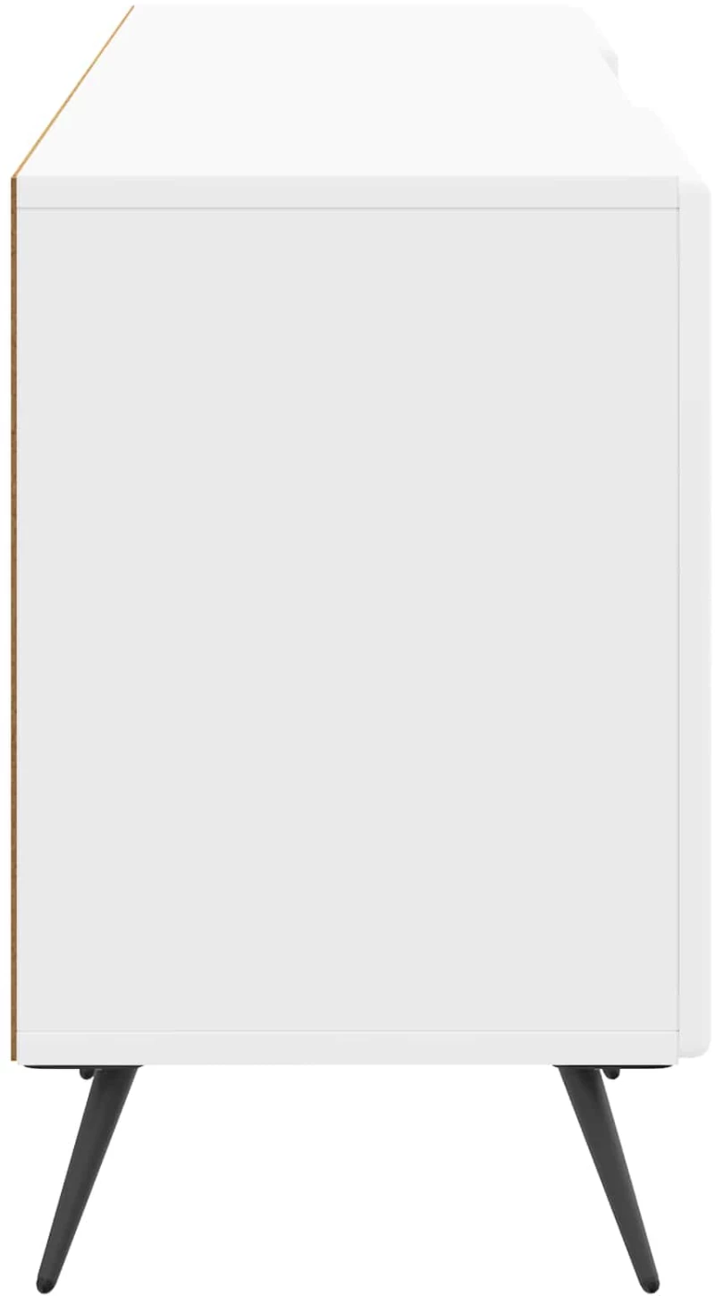 vidaXL Ντουλάπι TV Γυαλιστερό Λευκό 150 x 31 x 50 εκ.