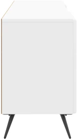 vidaXL Ντουλάπι TV Γυαλιστερό Λευκό 150 x 31 x 50 εκ.