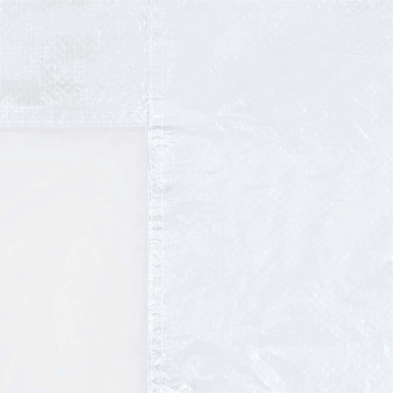 vidaXL Πλευρική Σκηνής Πάρτι 2 pcs 200 x 195 εκ. Λευκό