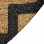vidaXL Χαλιά χώρου Σκούρο Γκρι 100 x 200 cm Γιούτα