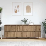 vidaXL Ντουλάπι αποθήκευσης 3 pcs Artisan Oak 60 x 35 x 70 cm