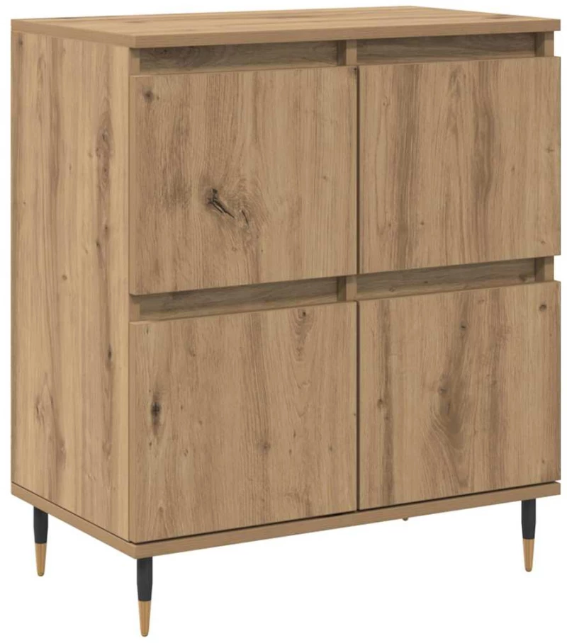 vidaXL Ντουλάπι αποθήκευσης 3 pcs Artisan Oak 60 x 35 x 70 cm