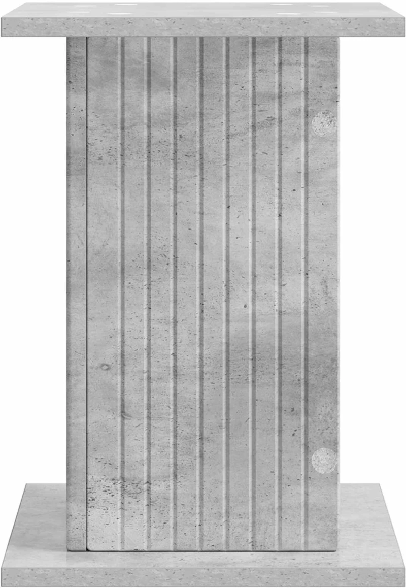 vidaXL Βάση φυτών 2 pcs Γκρι Σκυροδέματος 30,5 x 30 x 43 εκ