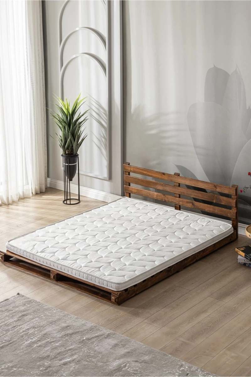Stewehome Ορθοπεδικό φυσικό στρώμα διπλής όψης 180x200x6 cm