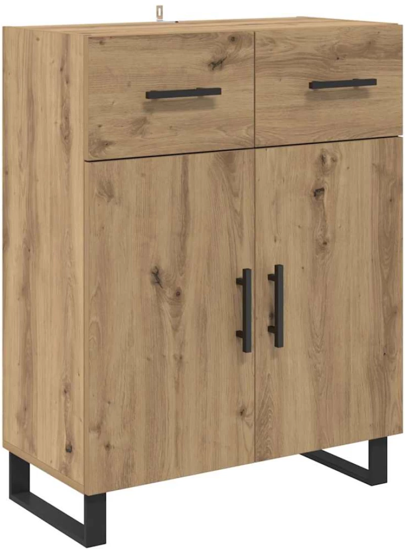 vidaXL Highboard με συρτάρι 2 pcs Artisan Oak 69,5 x 34 x 180 εκ.