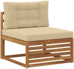 vidaXL Σειρά Καναπέ Εξωτερικού με μαξιλάρι 9 pcs
