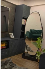 Stewehome Ασύμμετρος καθρέφτης δαπέδου MDF