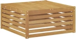 vidaXL Σειρά Καναπέ Εξωτερικού με μαξιλάρι 5 pcs Λευκό και Κρεμ