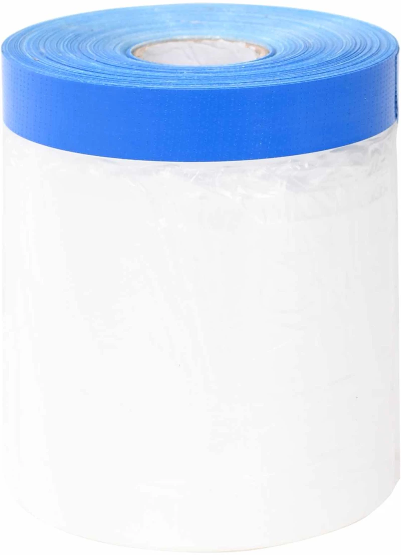 vidaXL Ταινία μάσκας με κόλλα 12 pcs Διαφανές και Μπλε 110 x 2000 εκ.